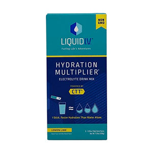 Liquid I.V. Hydration Multiplier Lemon Lime Electrolyte Drink Mix 16 Pack