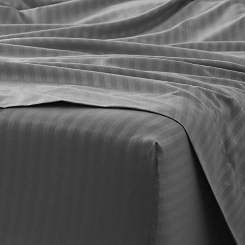 NobleHouse 1800 Series Wrinckle Resistant Embossed Stripe Sheet Set