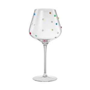 Khen Confetti Stemmed Wine - Set of 2