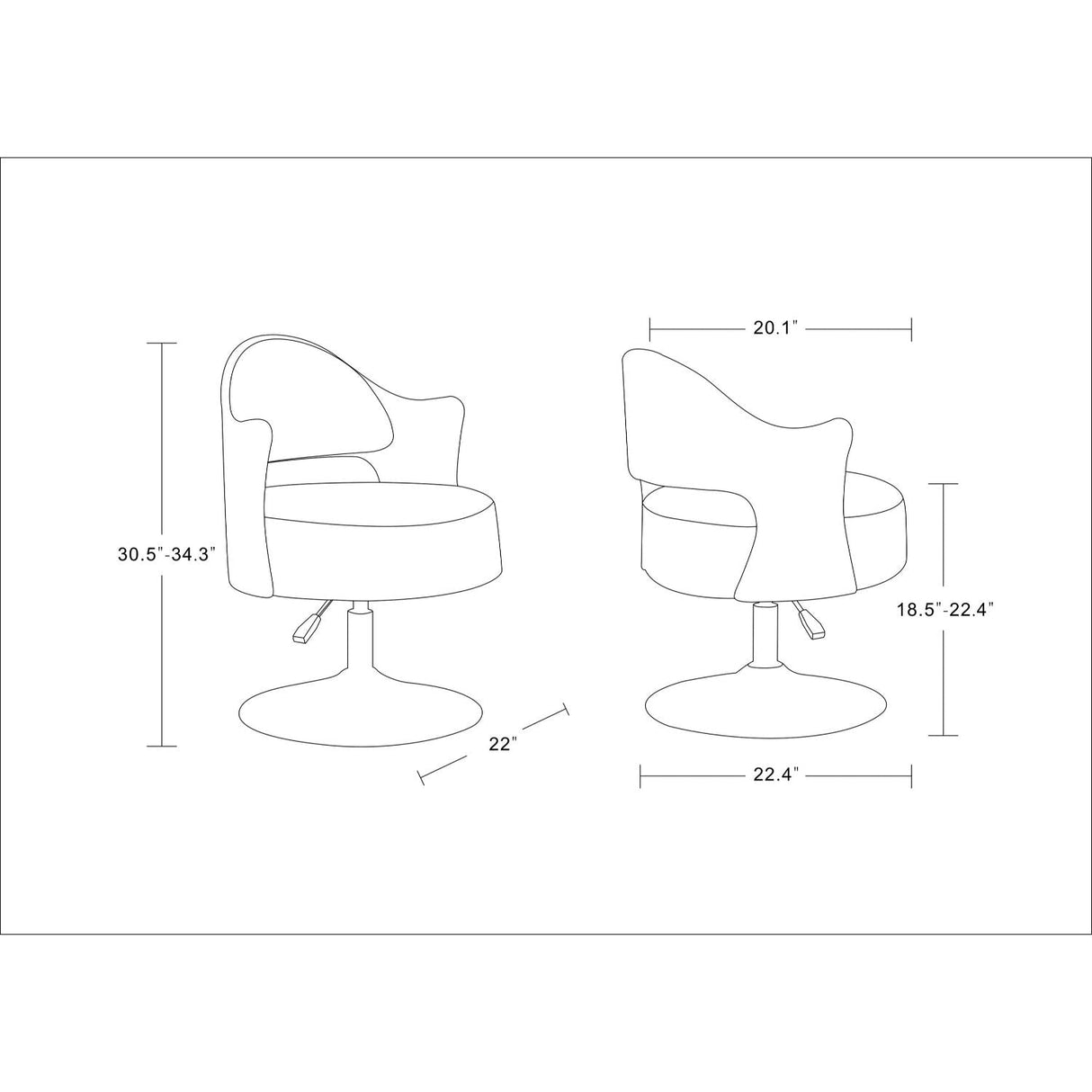 Bopper - Swivel Lounge Chair - White