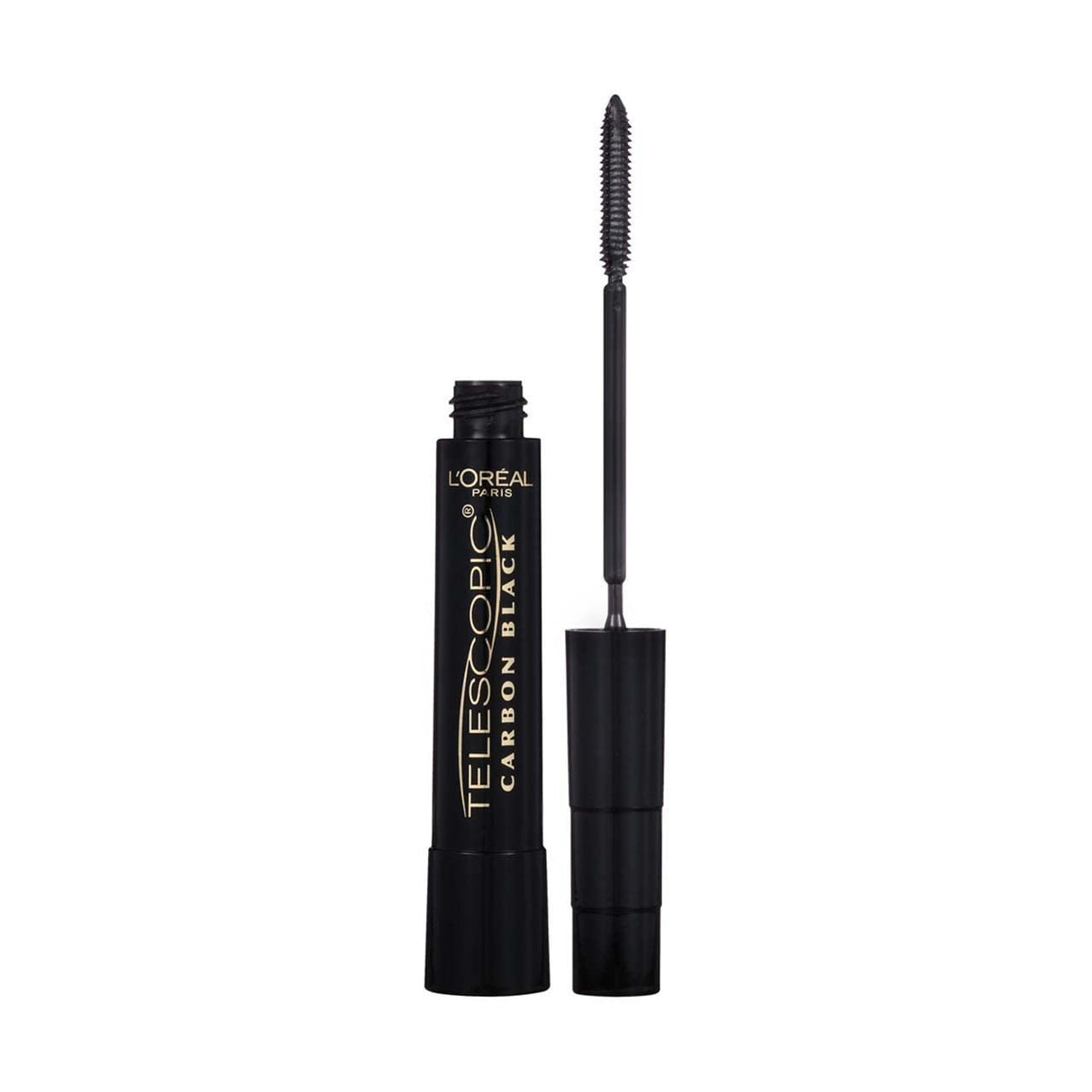 2-PACK L'Oreal Paris Telescopic Mascara, Carbon Black [935] 0.27 oz