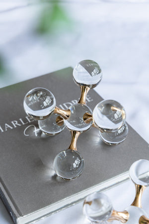 Clear Glass Sculpture