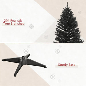 Slim Xmas Tree with Plastic Stand