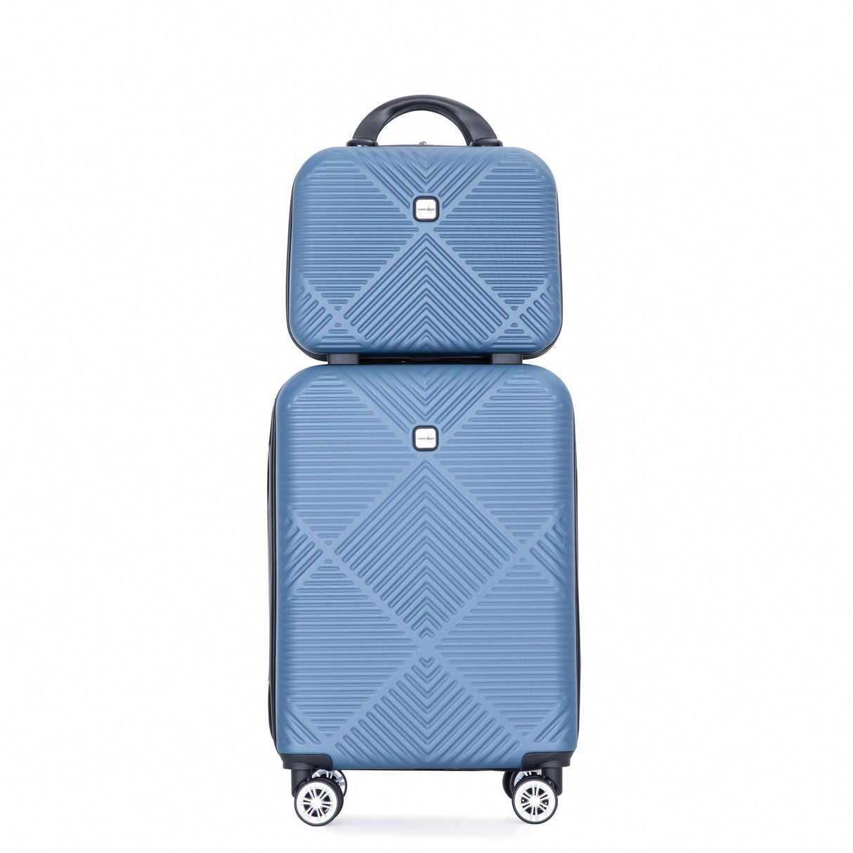 2 Piece Luggage Sets Lightweight Suitcase, Spinner Wheels