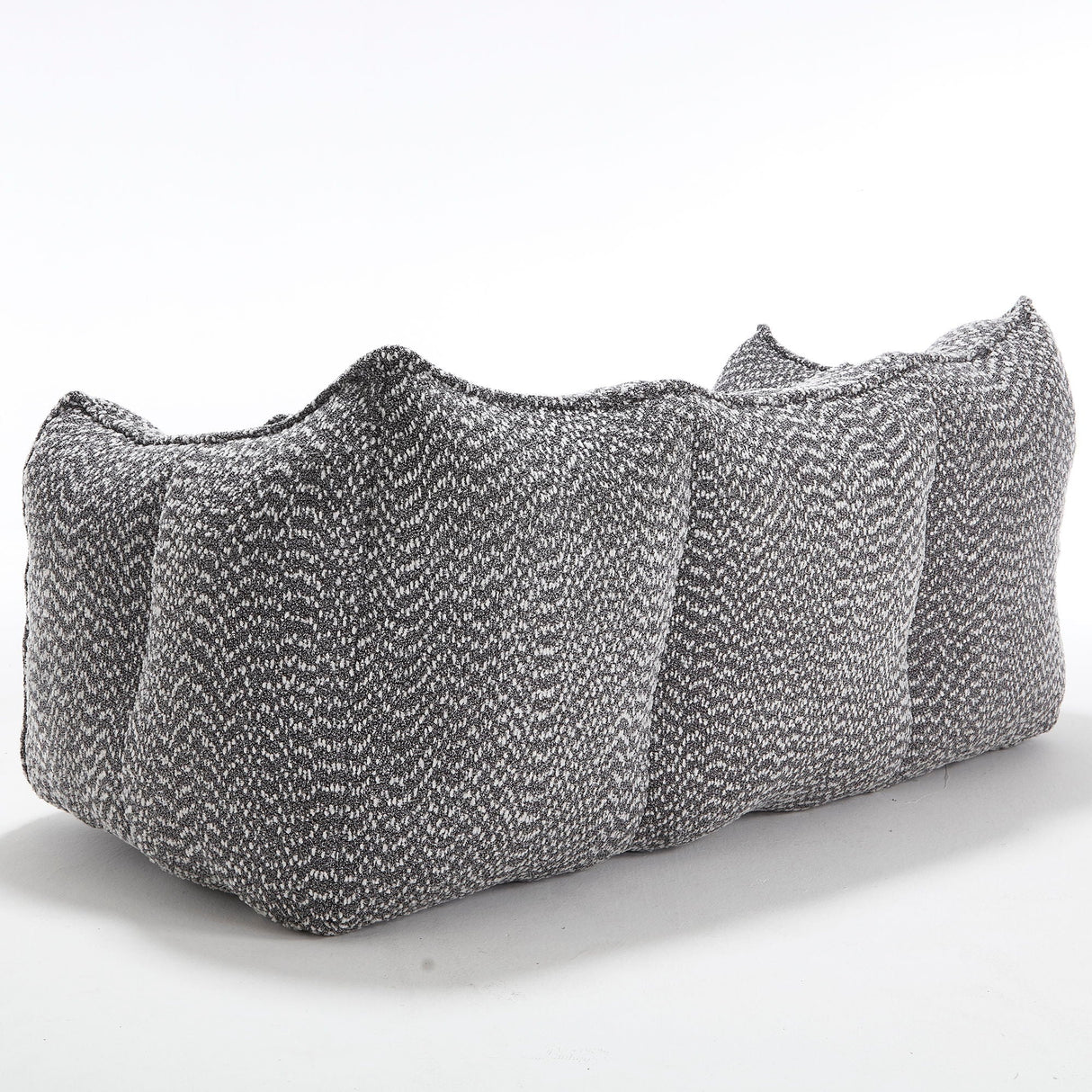 Comfortable Dual Beanbag Chair With High Resilience Foam Core For 2 People