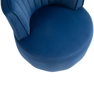 360 Degree Swivel Cuddle Barrel Accent Sofa Chair