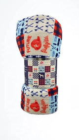 Decor&More American Pride Collection Microplush Throw Blanket (50" x 60")