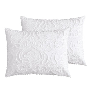 Rhapsody 6 Pc Cotton Clip Jacquard Bedding Ensemble