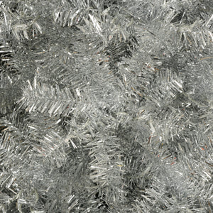6FT Sliver Pre-Lit Artificial Christmas Tree