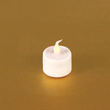 Led flicketing tea light candle (set of 12)
