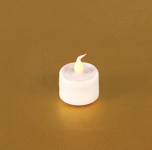 Led flicketing tea light candle (set of 12)