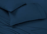 BedGear Vertex Sheet Set, Navy, Split King / Split Cal King