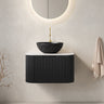 DINA 24" Bathroom Vanity & Sink with Floating Curved Edges