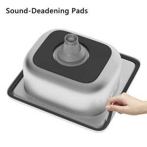 K&K 55.5" Outdoor Kitchen Island with Sink