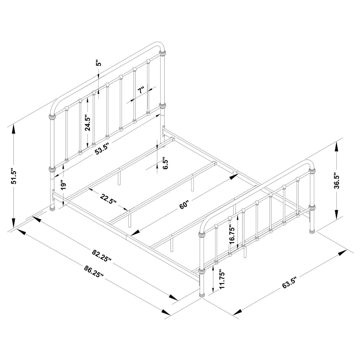 Olaleye - Panel Bed