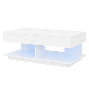Multifunctional Adjustable Coffee Table With Hidden Storage Space For Living Room