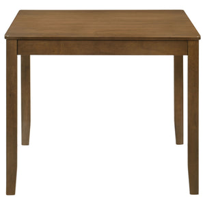 Rowland Honey Brown 5-Piece Dining Set