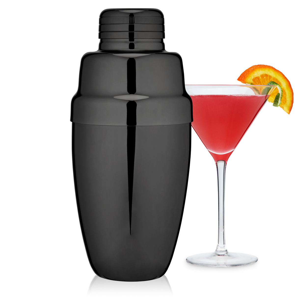 Gunmetal-Heavyweight-Cocktail-Shaker-by-Viski®-Cocktail-&-Barware-Tool-Sets