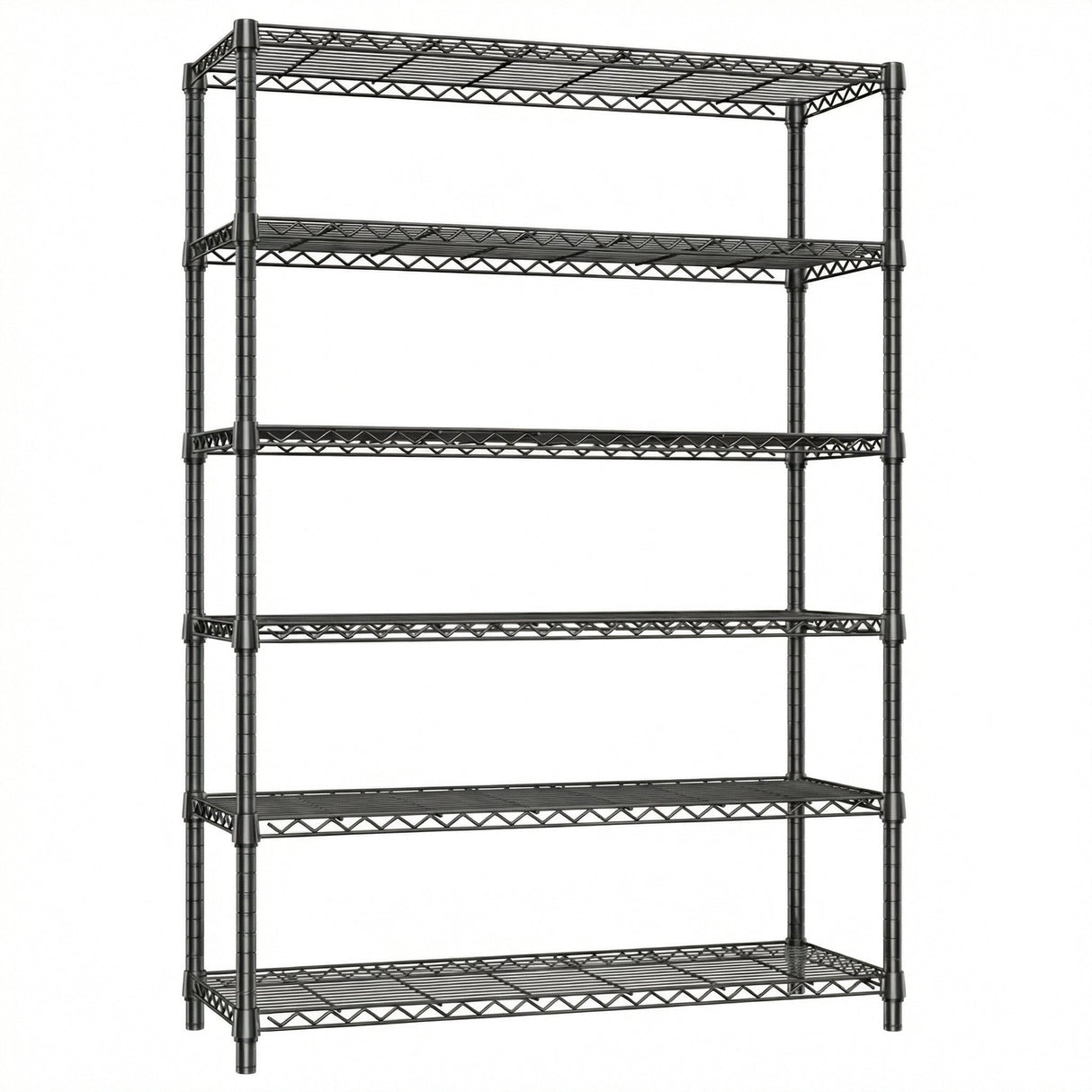 6-Tiers Storage Shelves - 2100LBS Capacity