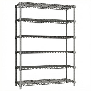 6-Tiers Storage Shelves - 2100LBS Capacity