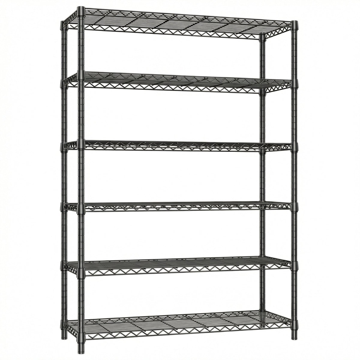 6-Tiers Storage Shelves - 2100LBS Capacity