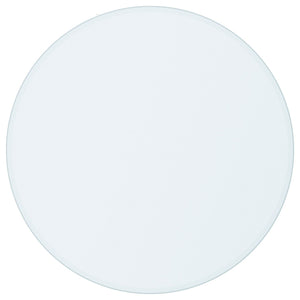 Glass Tops 48-inch 6mm Round Clear Tempered Glass Top