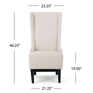 Alight - Upholstered Dining Chair With High Back And Birch Wood Legs (Set of 2)