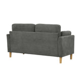 The Oliver Compact Elegance Upholstered Sofa