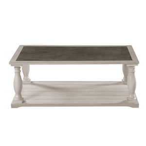 Vibe Haus Farmhouse Rectangular Coffee Table