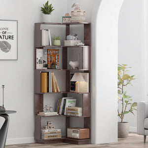 L-Shaped Corner Bookshelf