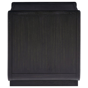 Leandro 3-piece Wood Coffee and End Table Set Burnished Black