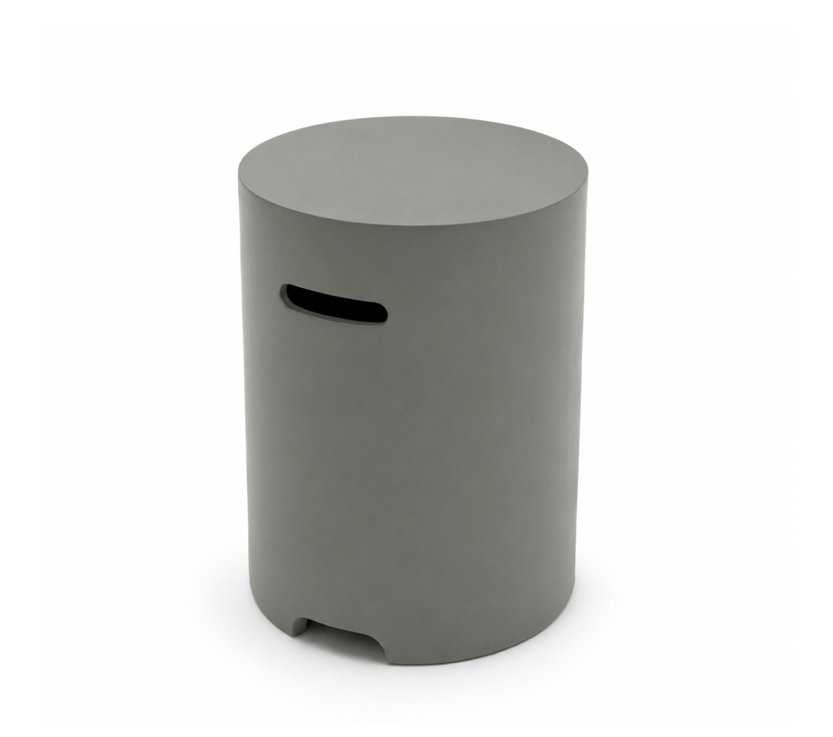 Lightweight Concrete Propane Tank Cover Table