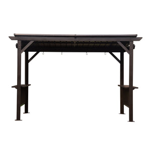 6.5x12FT Hardtop Grill Gazebo