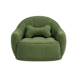 Louie 30.5" Dog Sofa Bed, Medium, Moss