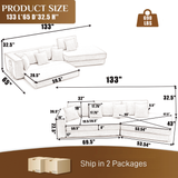 Folding Convertible Sleeper Sofa Bed