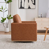 Thornfield Upholstered Square Swivel Accent Chair