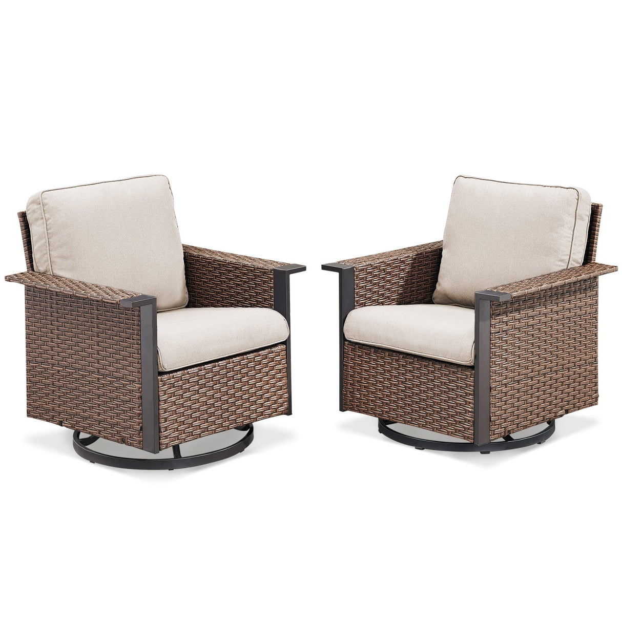 Outdoor Swivel Rocking Chairs