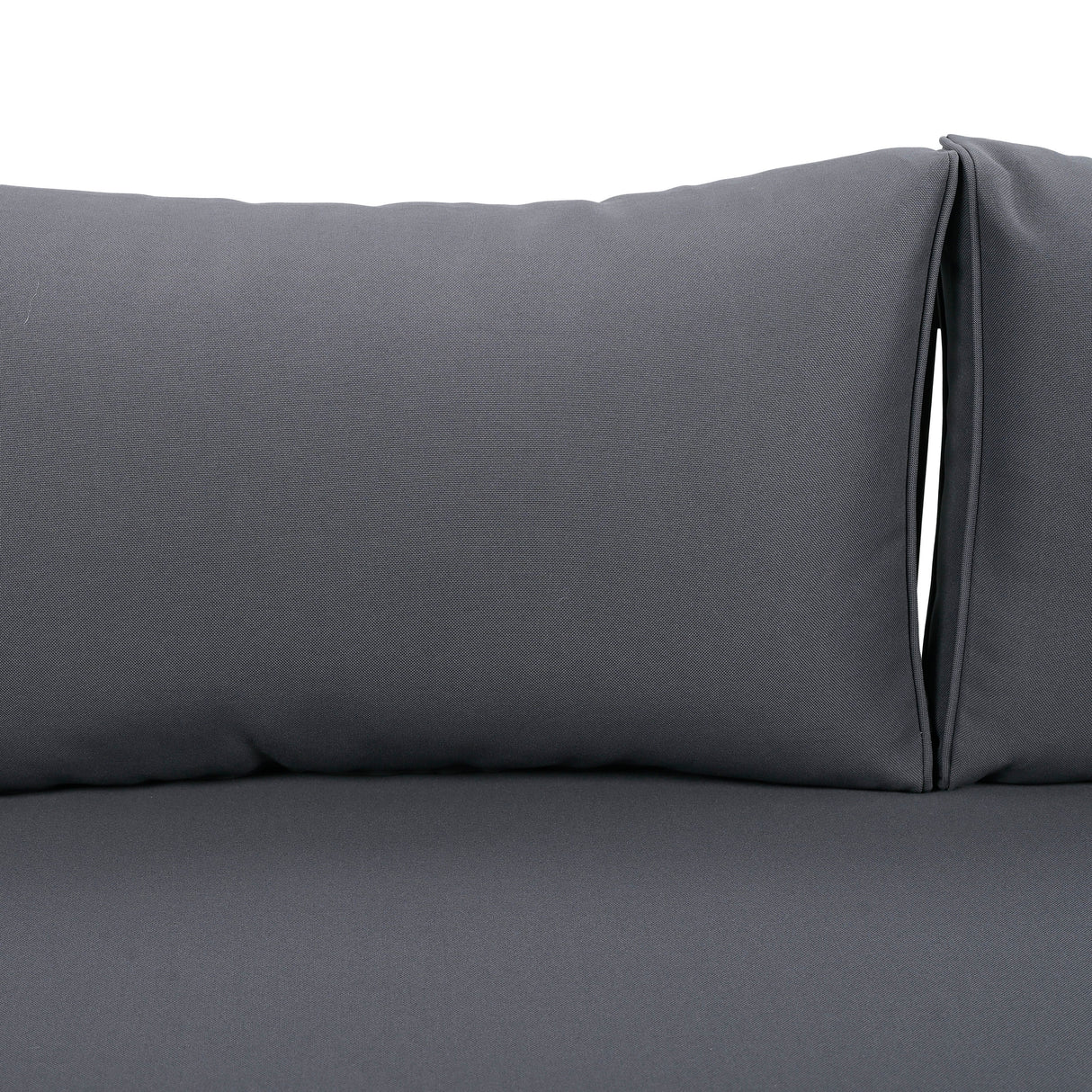Claremont 3-seater day bed, dark grey