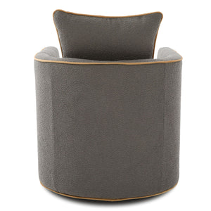 Swivel Accent Chair, Rotating Base, For Living Room