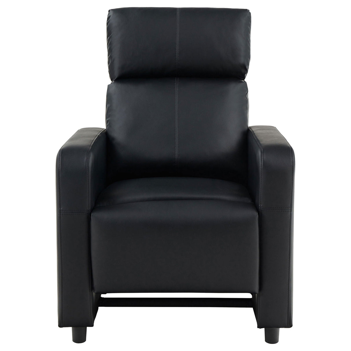 Warren - 3 Seater Reclining Home Theater - Black