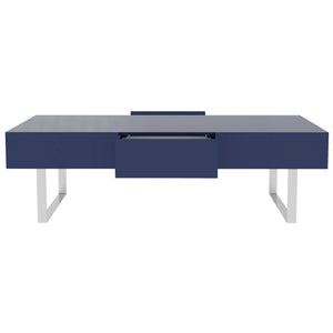 Rectangular Coffee Table With Hidden Storage