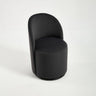 360 Degree Swivel Armless Dining Barrel Chair with Stain-Resistant Upholstery - Multiple Colors