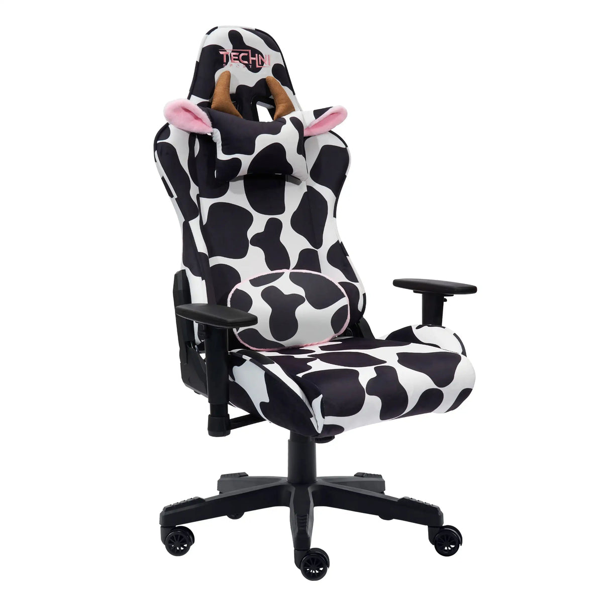 TS85 COW Print LUXX Series Gaming Chair32