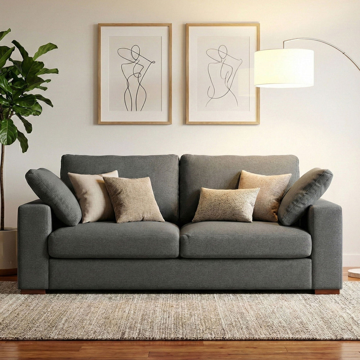 Charlie - Deep Seater Sofa
