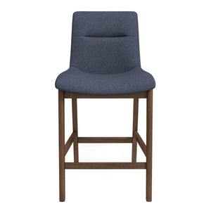 Jayden Mid-Century Modern 24" Upholstered Stool (Set of 2)