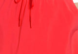 Zella Taylor Performance Skort, Red Hibiscus, Size Large
