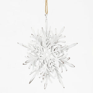 Iron Snowflake Hanger - Set of 6