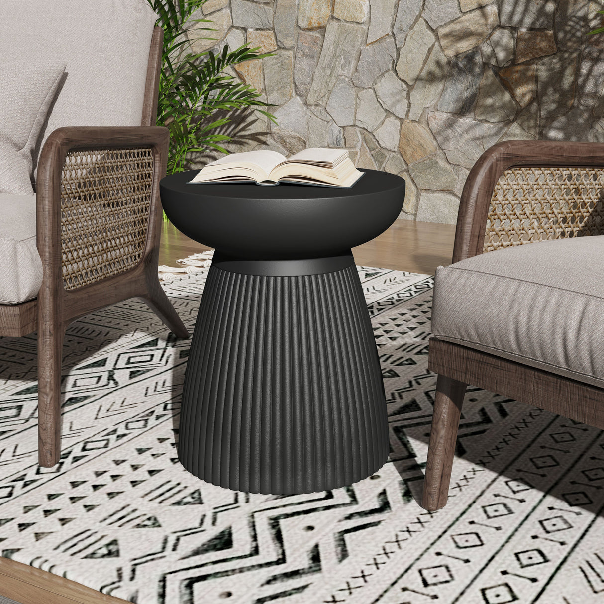 Outdoor 20"H MGO Side Table