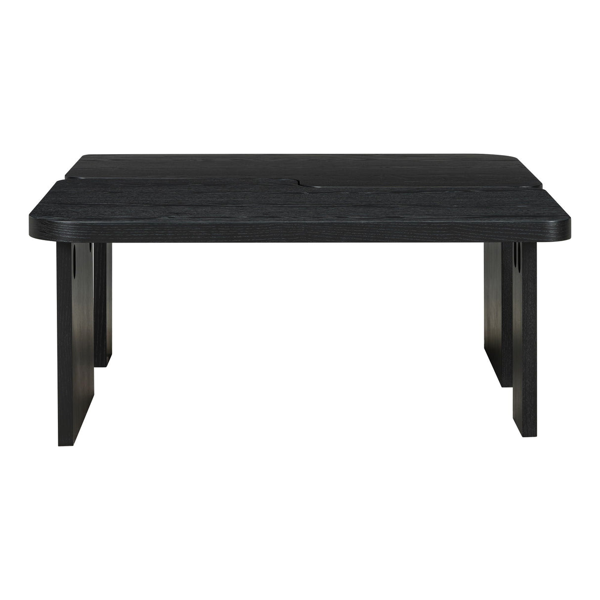 Modern Minimalist Coffee Table Set With Splicing Design