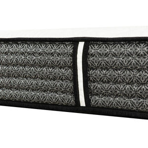12" Premium Hybrid Mattress In A Box Soft Gel Memory Foam Top With Cooling Technology - Gray / White - Queen